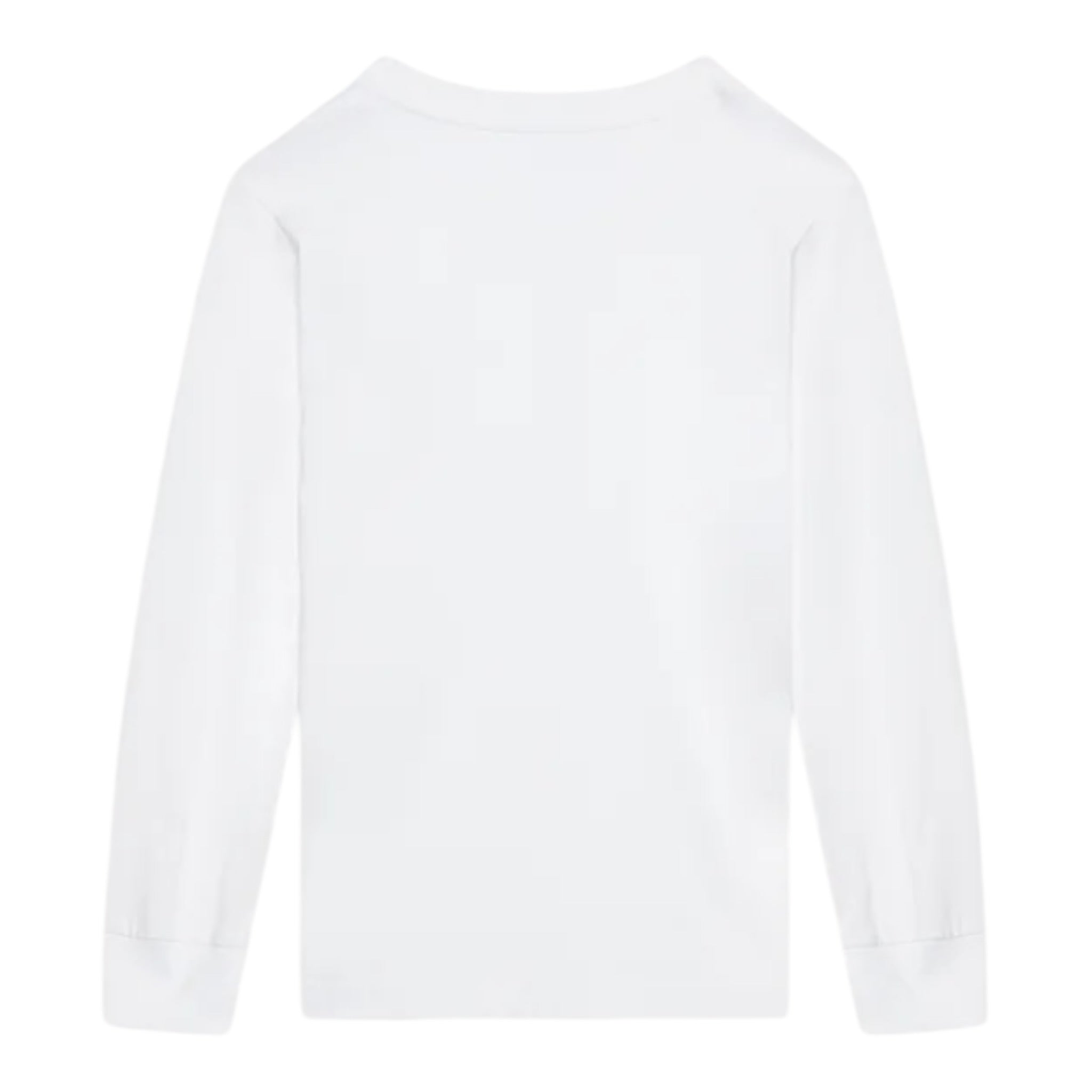 Ralph Lauren Shirt tinta unita con Logo Bianco per Bambino 322843804004 BIANCO RALPH LAUREN 