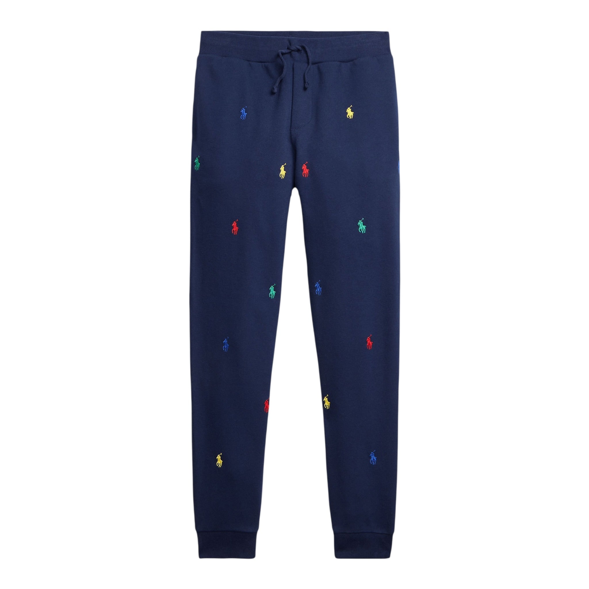 Ralph Lauren Pantalone Modello Tuta tinta unita con Stampa Blu per Bambino 322846210005 BLU RALPH LAUREN 