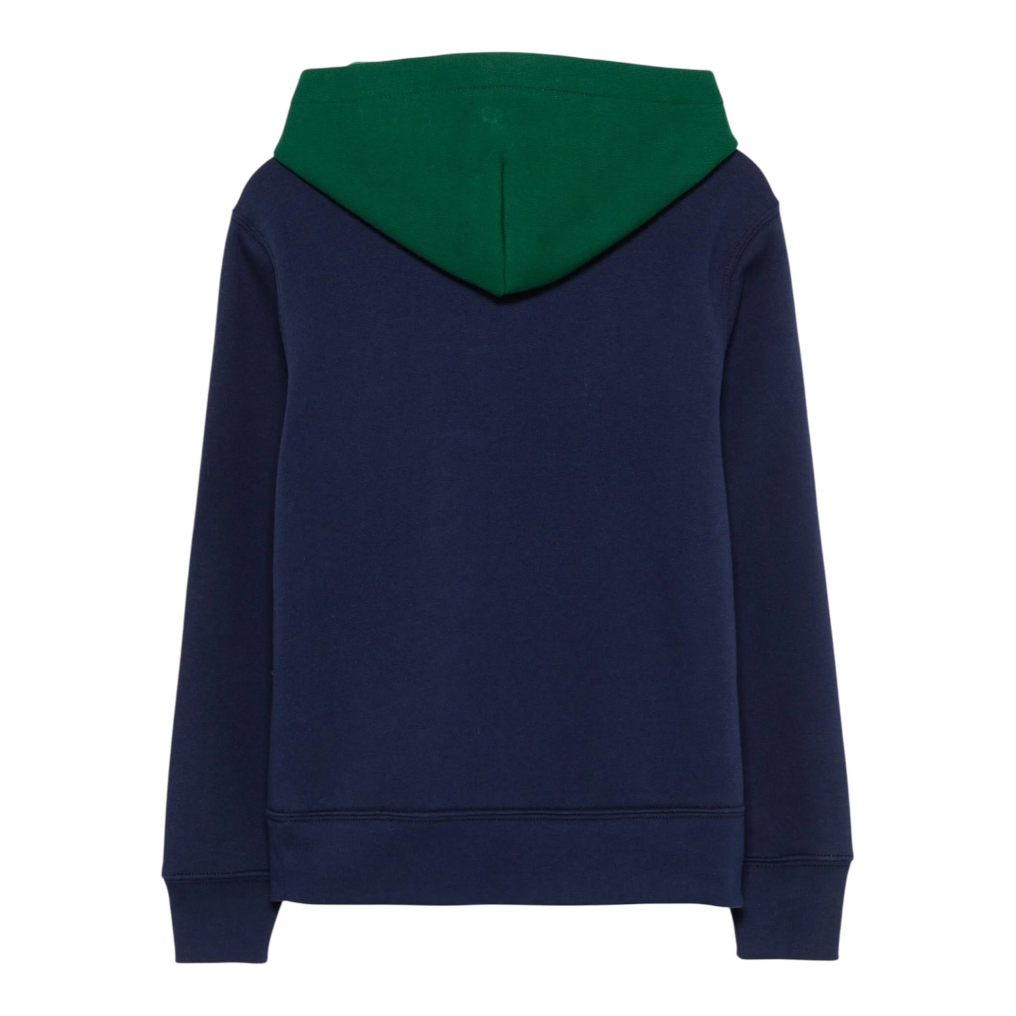 Ralph Lauren Felpa Chiusa tinta unita con Cappuccio In Contrasto Blu per Bambino 3229529489001 BLU RALPH LAUREN 