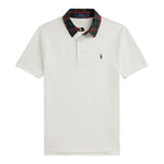 Ralph Lauren Polo Mezza Manica tinta unita con Colletto Bianco per Neonato 322981300001 BIANCO RALPH LAUREN 