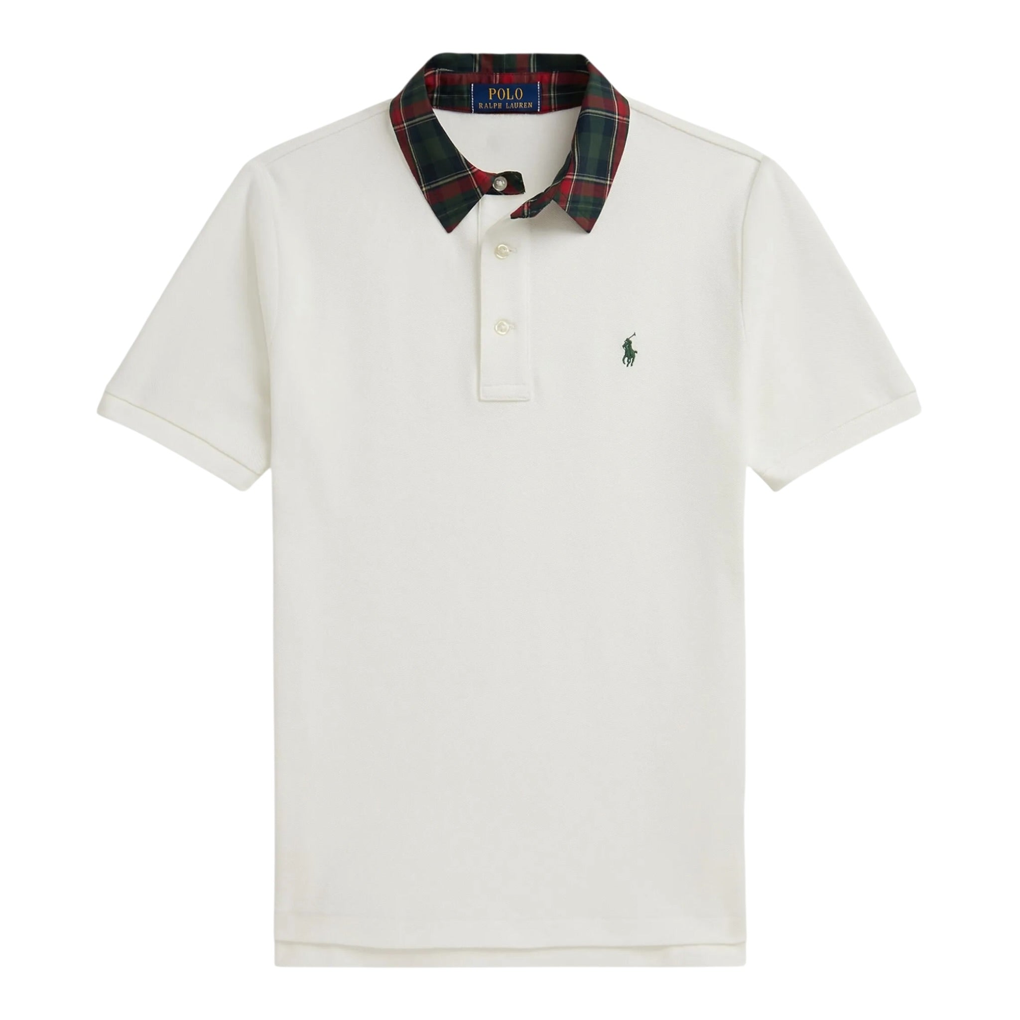 Ralph Lauren Polo Mezza Manica tinta unita con Colletto Bianco per Bambino 322981300001J BIANCO RALPH LAUREN 