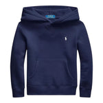 Ralph Lauren Felpa tinta unita con Cappuccio Blu per Bambino 323749954036 BLU RALPH LAUREN 
