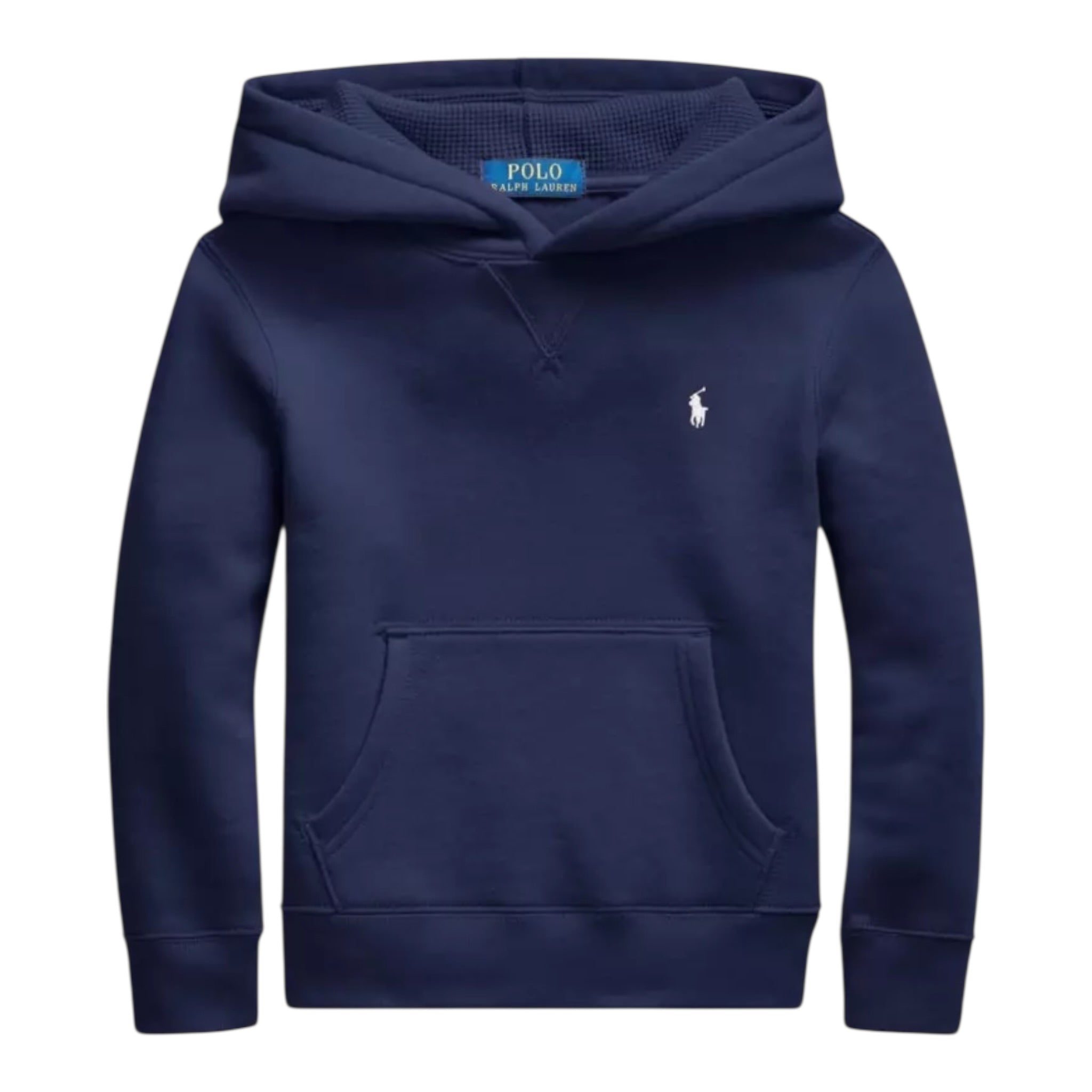 Ralph Lauren Felpa tinta unita con Cappuccio Blu per Bambino 323749954036 BLU RALPH LAUREN 