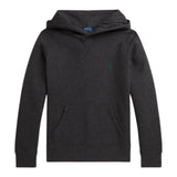 Ralph Lauren Felpa tinta unita con Cappuccio Grigio per Bambino 323749954061 GRIGIO RALPH LAUREN 