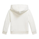 Ralph Lauren Felpa tinta unita con Cappuccio Bianco per Neonato 323977424001N BIANCO RALPH LAUREN 