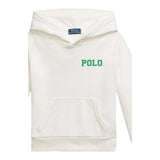 Ralph Lauren Felpa tinta unita con Cappuccio Bianco per Neonato 323977424001N BIANCO RALPH LAUREN 