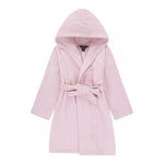 Ralph Lauren Accappatoio tinta unita con Cappuccio Rosa per Bambina 4P0188 ROSA RALPH LAUREN 