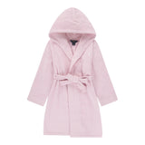 Ralph Lauren Accappatoio tinta unita con Cappuccio Rosa per Bambina 4P0188 ROSA RALPH LAUREN 