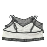 Ralph Lauren Set 2Pz Top Bicolore Bianco/Grigio per Bambina 4P5017X BIANCO/GRIGIO RALPH LAUREN 