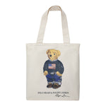 Ralph Lauren Borsa tinta unita con Logo Panna per Bambino 9AR021 PANNA RALPH LAUREN 