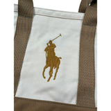 Ralph Lauren Borsa tinta unita con Logo Beige per Bambina 9AR023 BEIGE RALPH LAUREN 