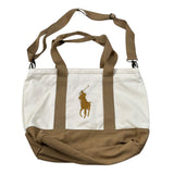 Ralph Lauren Borsa tinta unita con Logo Beige per Bambina 9AR023 BEIGE RALPH LAUREN 