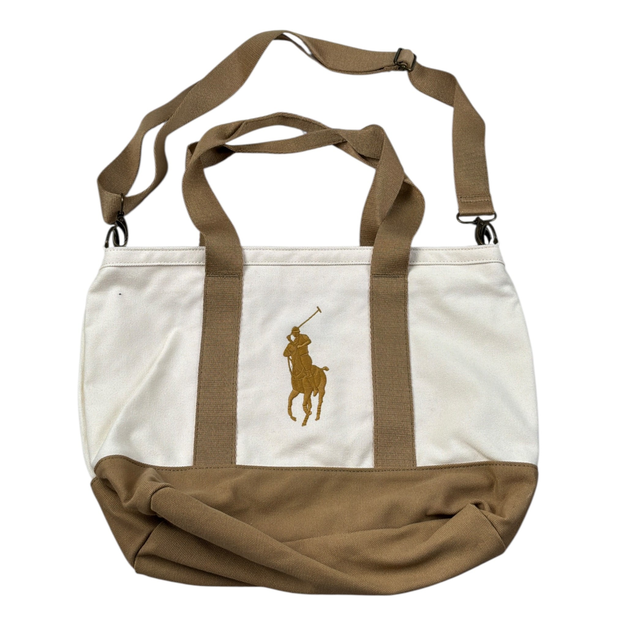 Ralph Lauren Borsa tinta unita con Logo Beige per Bambina 9AR023 BEIGE RALPH LAUREN 