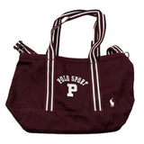 Ralph Lauren Borsa tinta unita con Logo Bordeaux per Bambina 9AR023 BORDEAUX RALPH LAUREN 