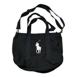 Ralph Lauren Borsa tinta unita con Logo Nero per Bambina 9AR023 NERO RALPH LAUREN 