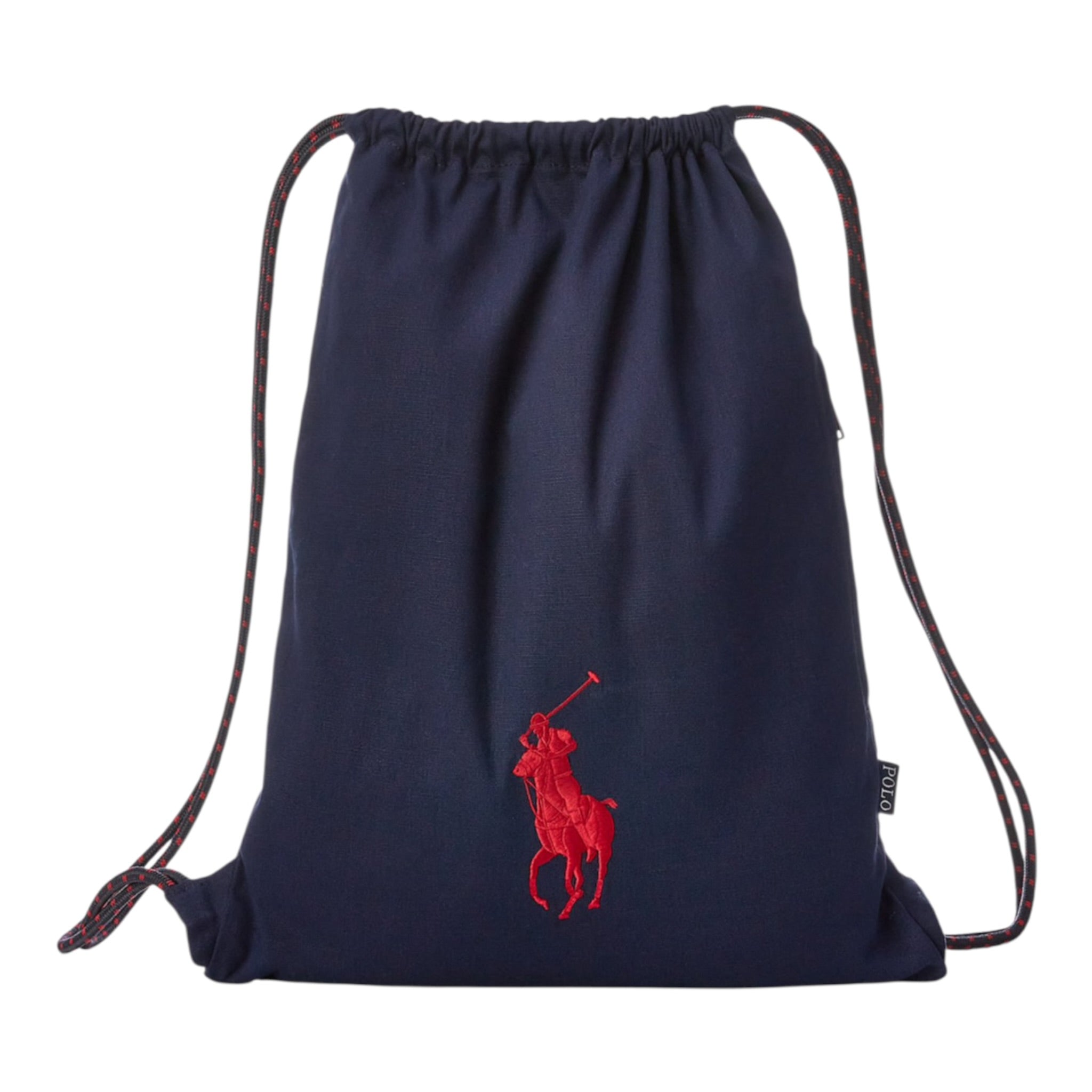 Ralph Lauren Sacca Zaino tinta unita con Logo Blu per Bambino 9AR029 BLU RALPH LAUREN 