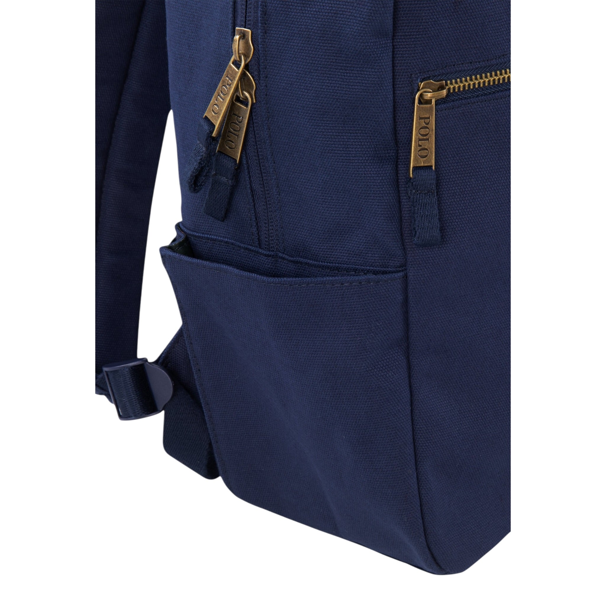 Ralph Lauren Zaino tinta unita con Logo Blu per Bambino 9AR071 BLU RALPH LAUREN 