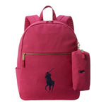 Ralph Lauren Zaino tinta unita con Logo Magenta per Bambino 9AR071 MAGENTA RALPH LAUREN 