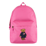 Ralph Lauren Zaino tinta unita con Logo Rosa per Bambina 9AR149 ROSA RALPH LAUREN 