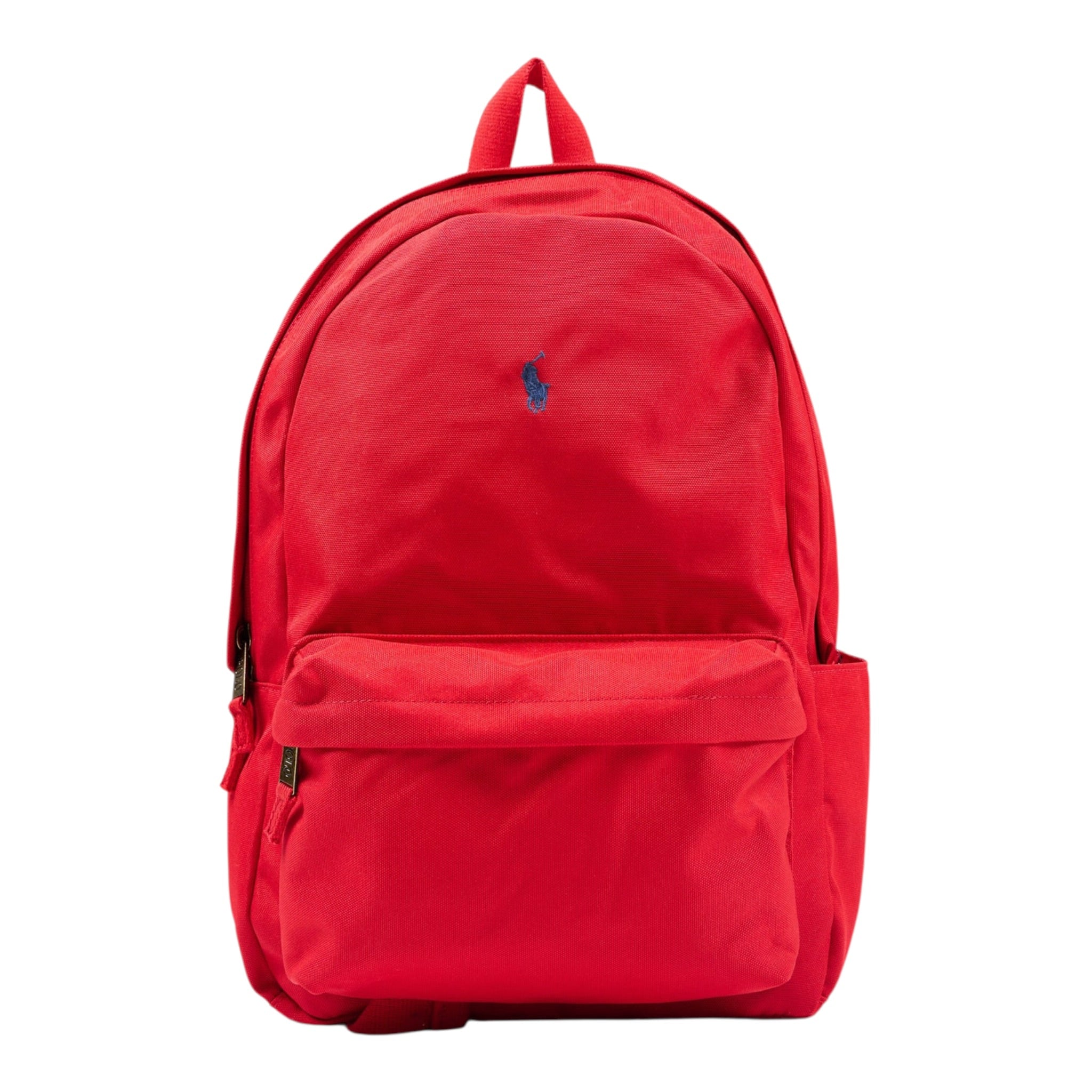 Ralph Lauren Zaino tinta unita con Logo Rosso per Bambina 9AR151 ROSSO RALPH LAUREN 