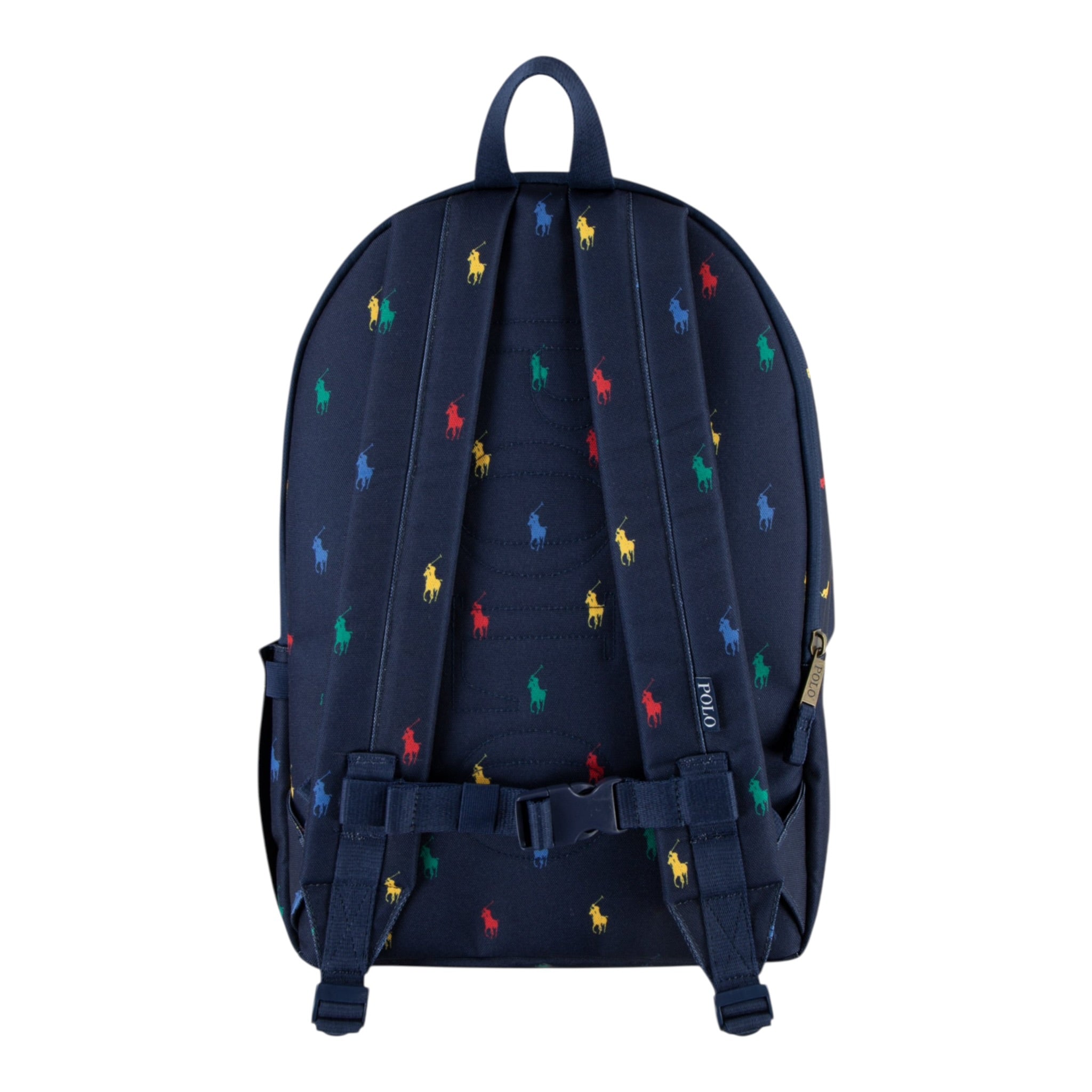 Ralph Lauren Zaino tinta unita con Logo Blu per Bambino 9AR153 BLU RALPH LAUREN 