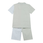 Ralph Lauren Completo 2 Pezzi Camicia-Bermuda Multicolor per Bambino 9P0221 MULITICOLOR RALPH LAUREN 