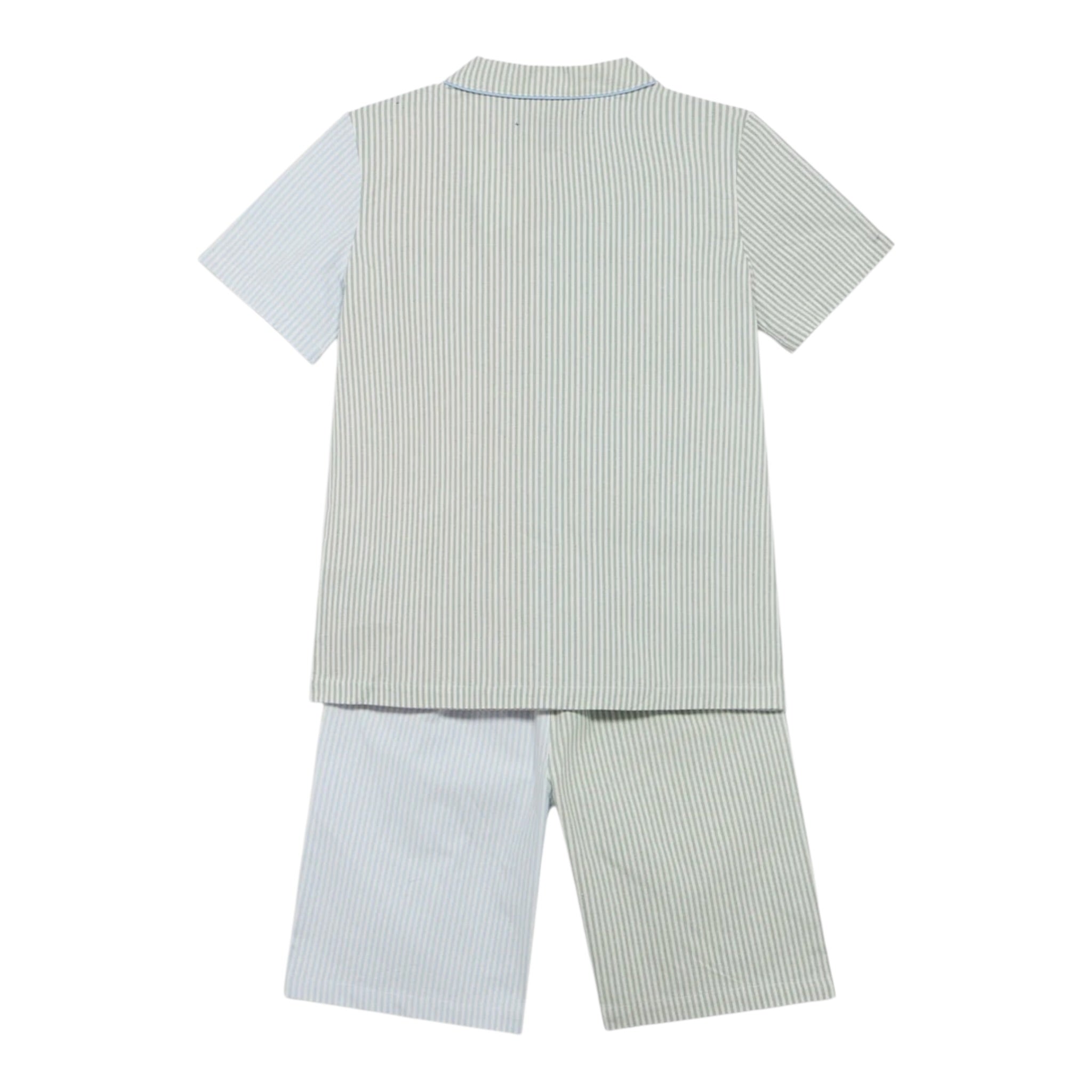 Ralph Lauren Completo 2 Pezzi Camicia-Bermuda Multicolor per Bambino 9P0221 MULITICOLOR RALPH LAUREN 