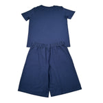 Ralph Lauren Completo 2 Pezzi T-Shirt-Bermuda tinta unita Blu per Bambino 9P0287 BLU RALPH LAUREN 
