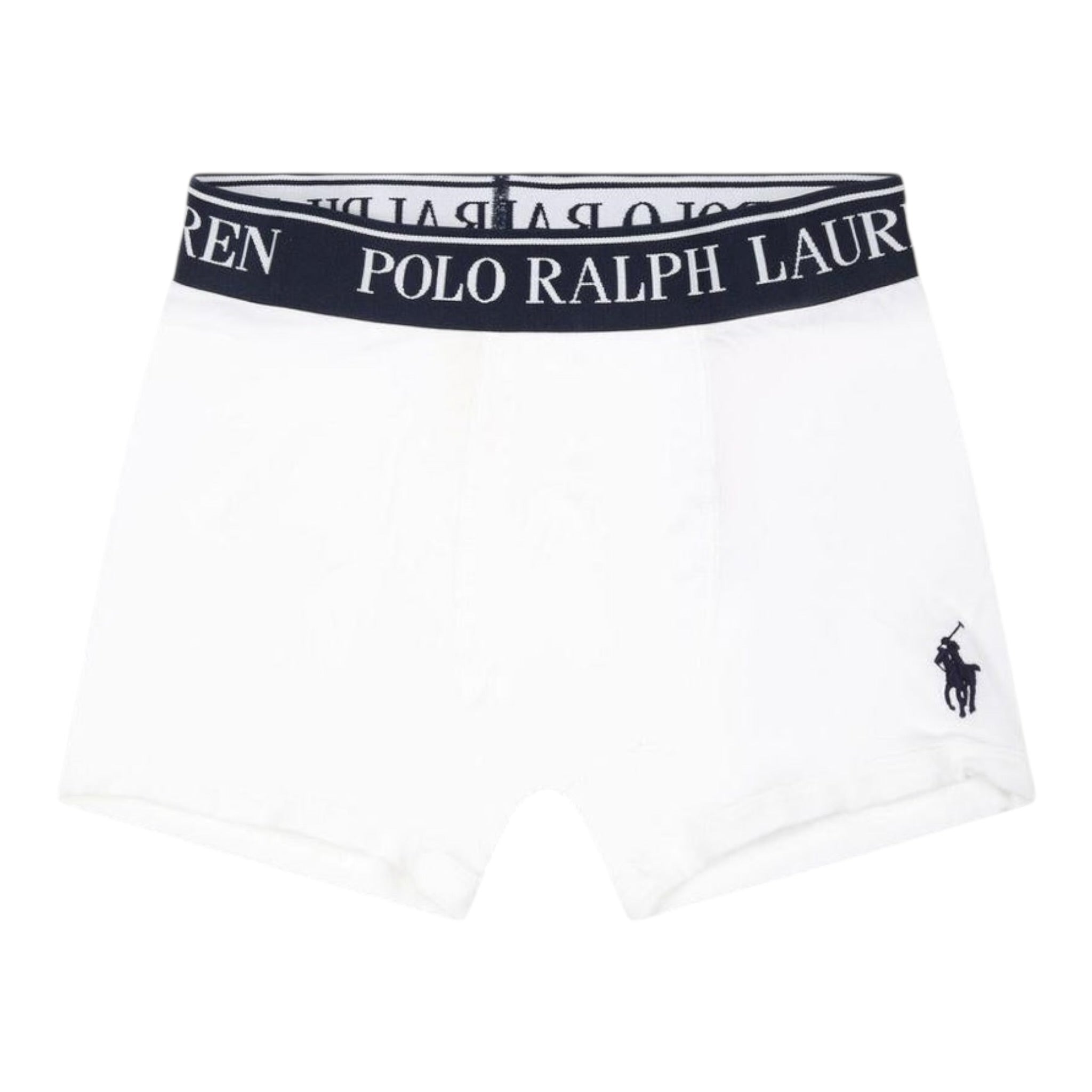 Ralph Lauren Set 3Paia Di Boxer tinta unita Bianco per Bambino 9P5015 BIANCO RALPH LAUREN 