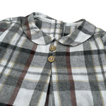 Rapife Completo 2 Pezzi Camicia-Culotte Grigio per Neonato 5218W24 GRIGIO RAPIFE 