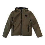 Refrigiwear Giubbino tinta unita con Cappuccio Verde per Bambino R1000W25 VERDE REFRIGIWEAR 