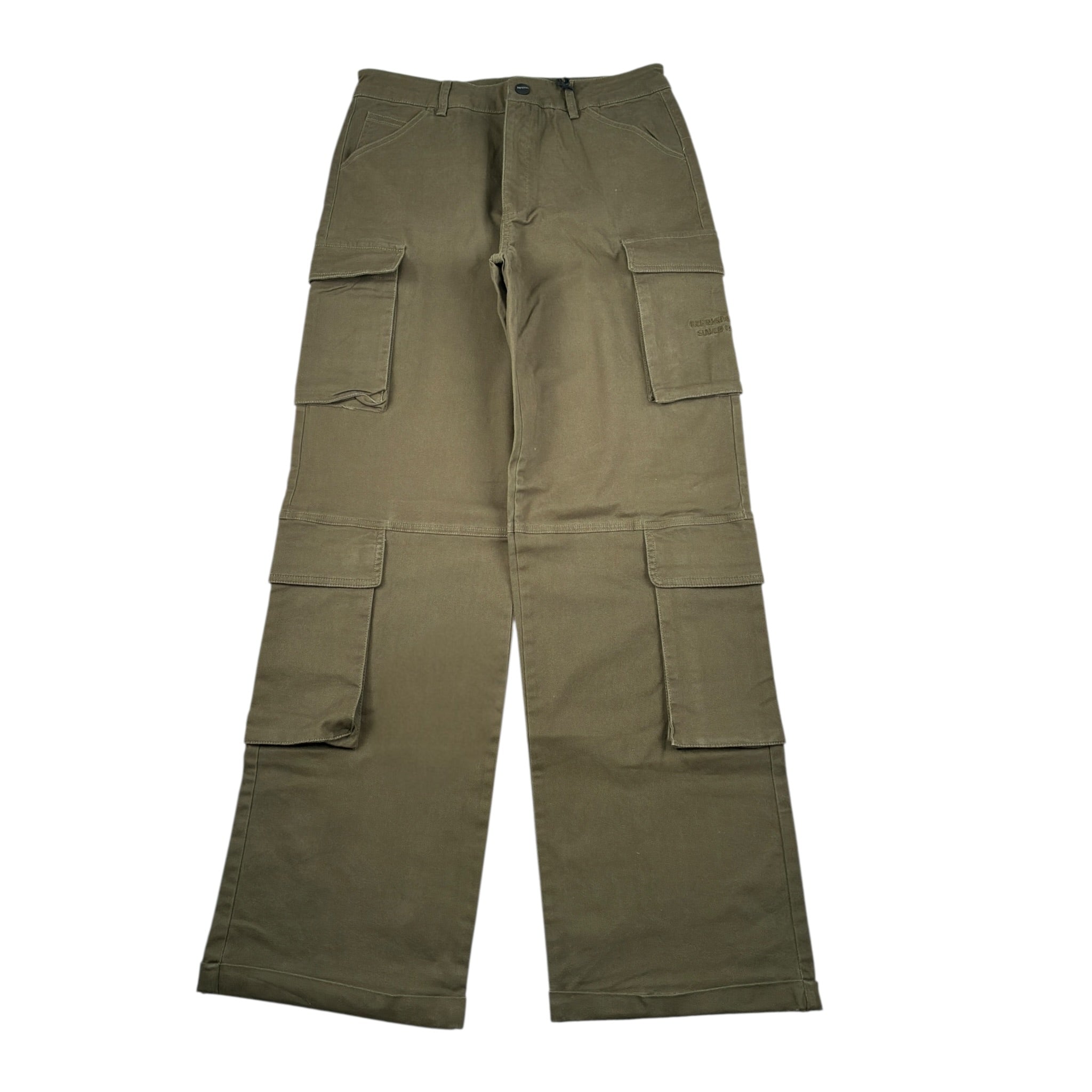 Refrigiwear Pantalone Tinta Unira con Tasconi Verde per Bambino R1018W25 VERDE REFRIGIWEAR 