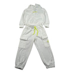 Refrigiwear Completo 2 Pezzi Felpa-Pantalone tinta unita Bianco per Neonato R1053W25X BIANCO REFRIGIWEAR 