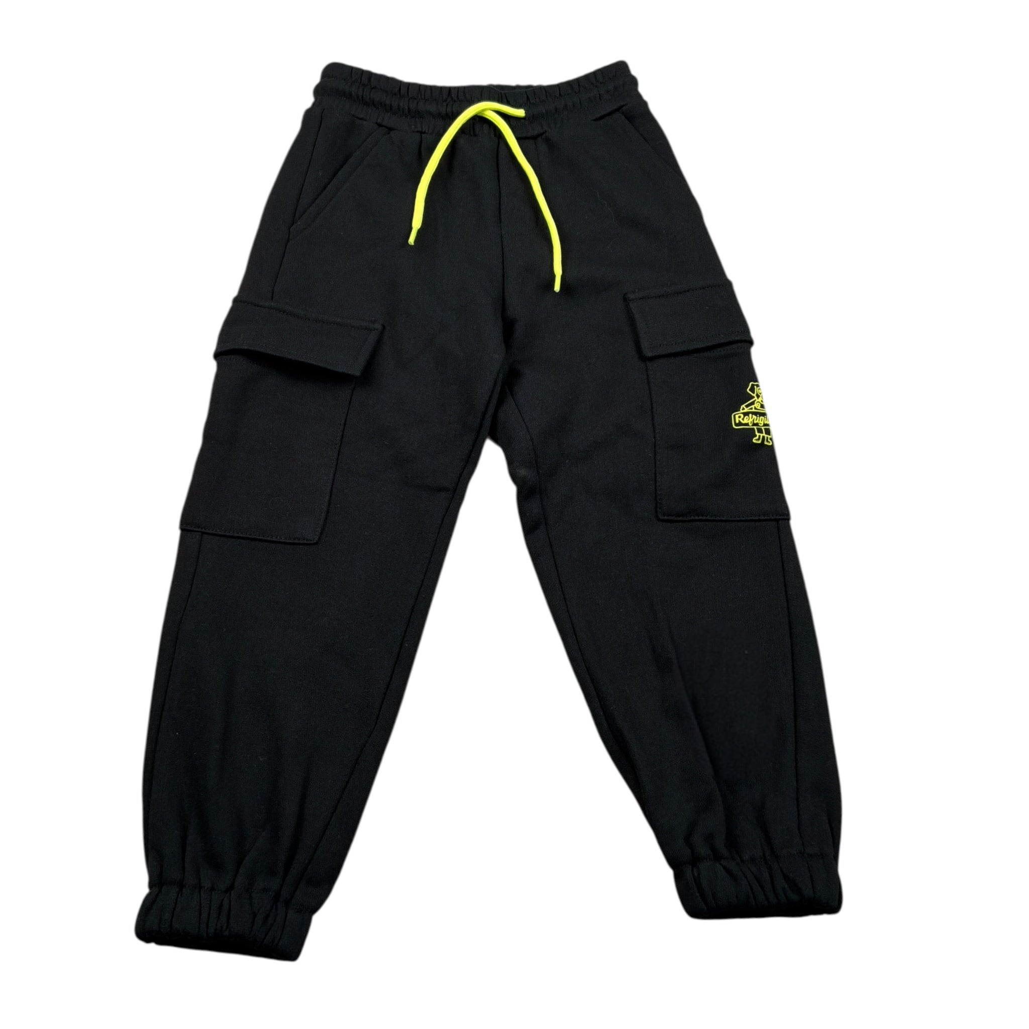 Refrigiwear Completo 2 Pezzi Felpa-Pantalone tinta unita Nero per Neonato R1053W25X NERO REFRIGIWEAR 