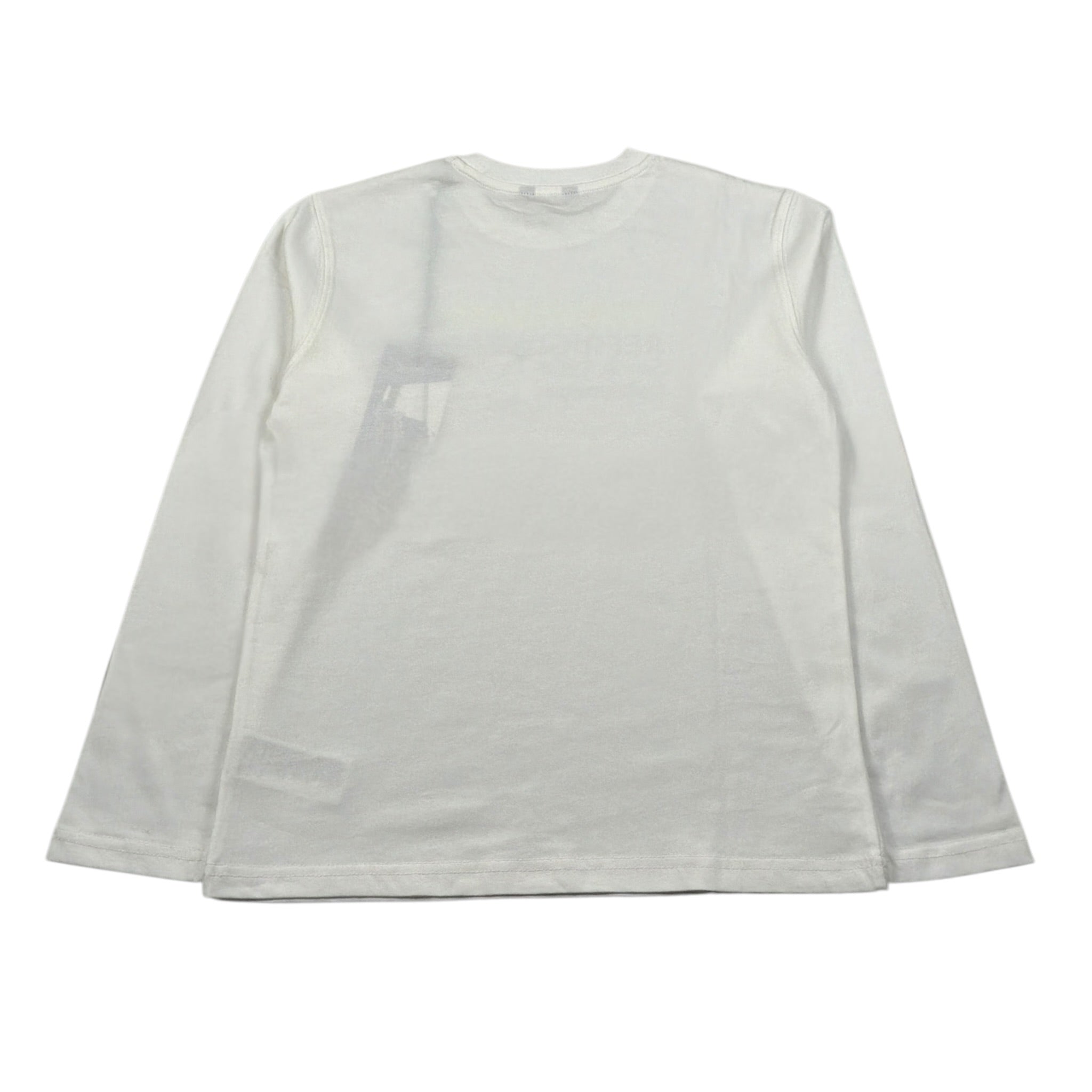 Refrigiwear Shirt Girocollo tinta unita con Stampa Bianco per Bambino R1081W25 BIANCO REFRIGIWEAR 