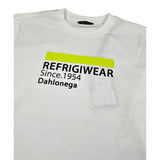 Refrigiwear Shirt Girocollo tinta unita con Stampa Bianco per Bambino R1081W25X BIANCO REFRIGIWEAR 
