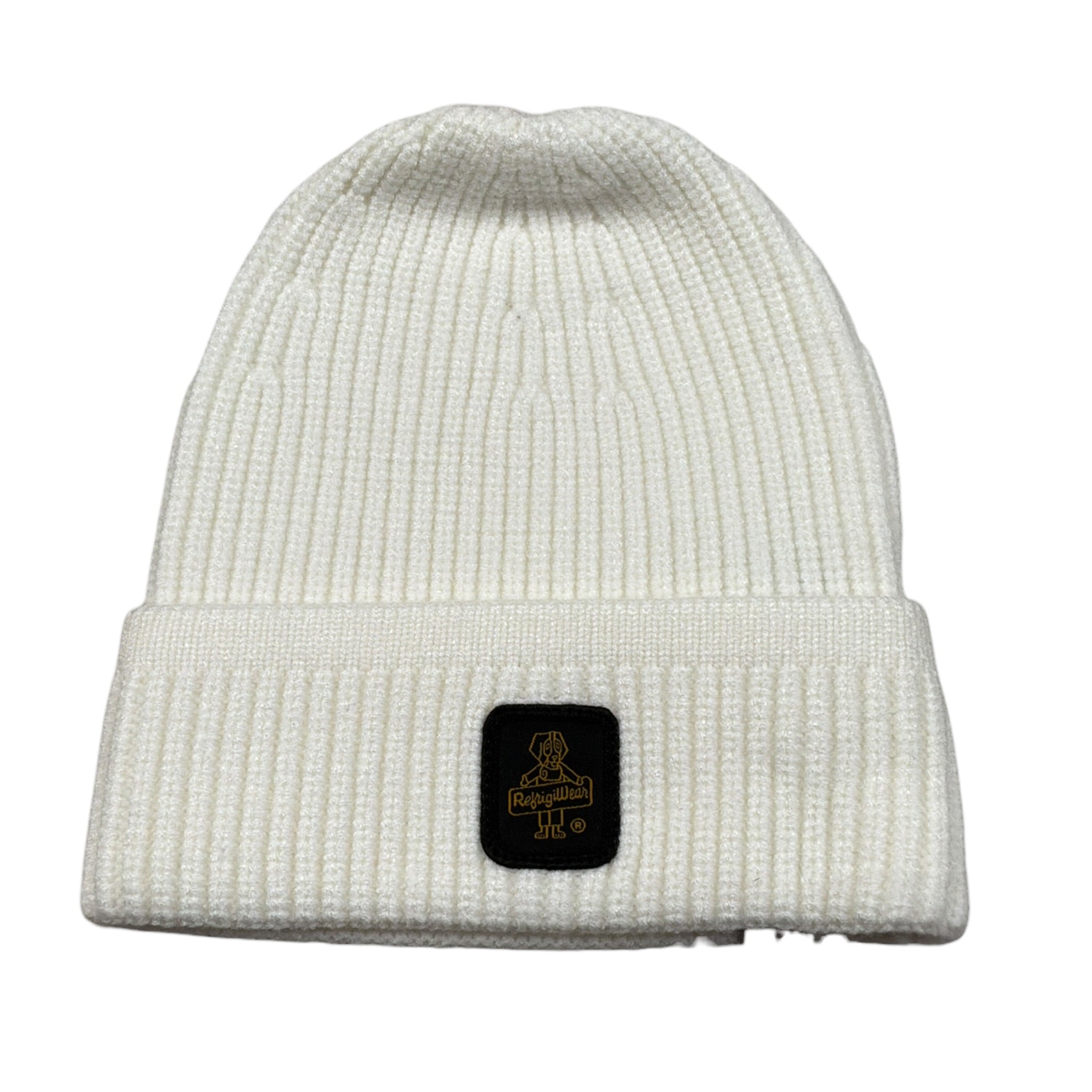 Refrigiwear Cappello tinta unita con Logo Bianco per Bambino R1094W25X BIANCO REFRIGIWEAR 