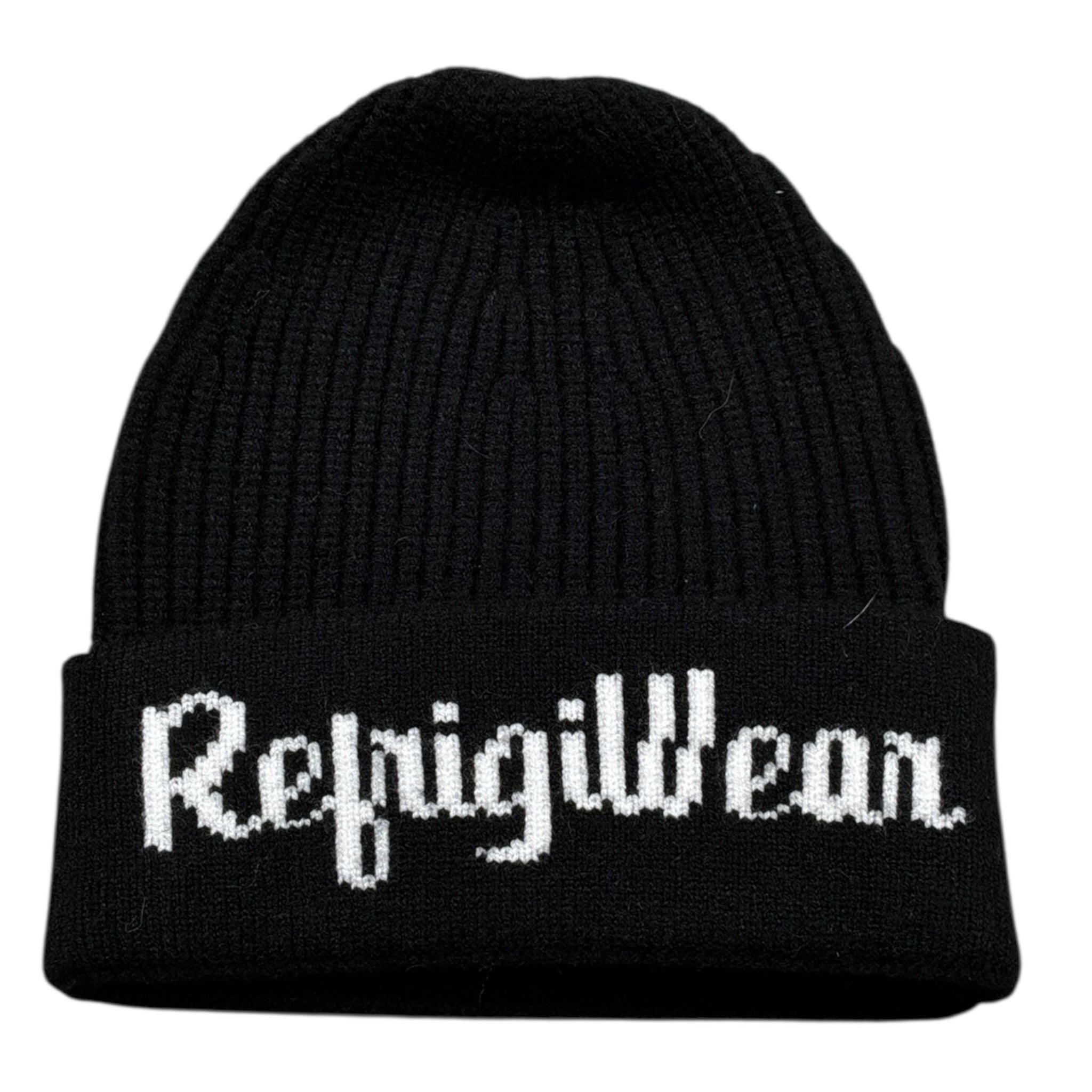 Refrigiwear Cappello tinta unita con Logo Nero per Bambino R1096W25 NERO REFRIGIWEAR 