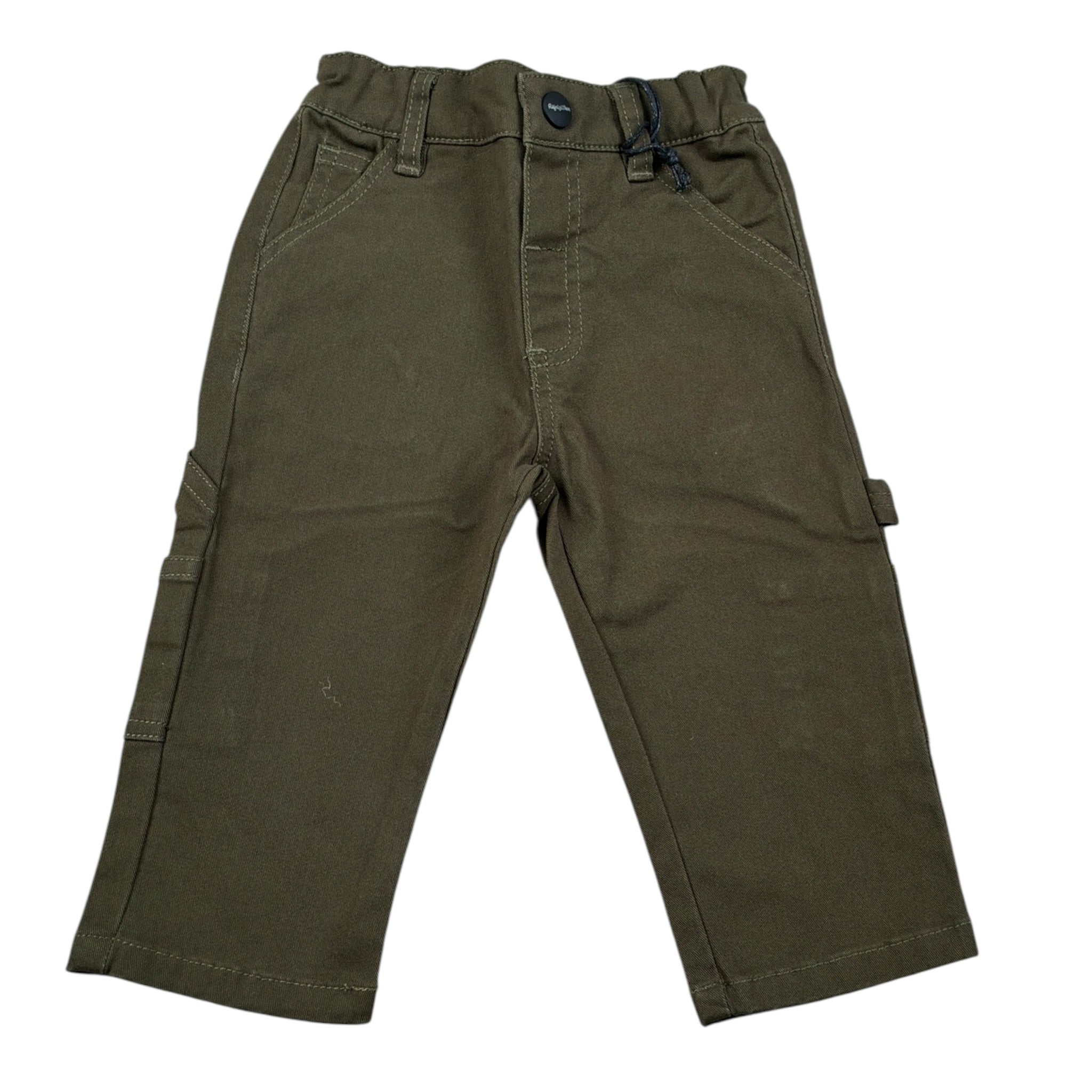Refrigiwear Pantalone tinta unita con Girovita Regolabile Verde per Neonato RB1308W25NX VERDE REFRIGIWEAR 