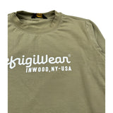 Refrigiwear Shirt Girocollo tinta unita con Logo Verde per Bambino RB1347W25 VERDE REFRIGIWEAR 