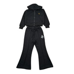 Refrigiwear Completo 2 Pezzi Felpa-Pantalone Nero per Neonata RG12480W25 NERO REFRIGIWEAR 