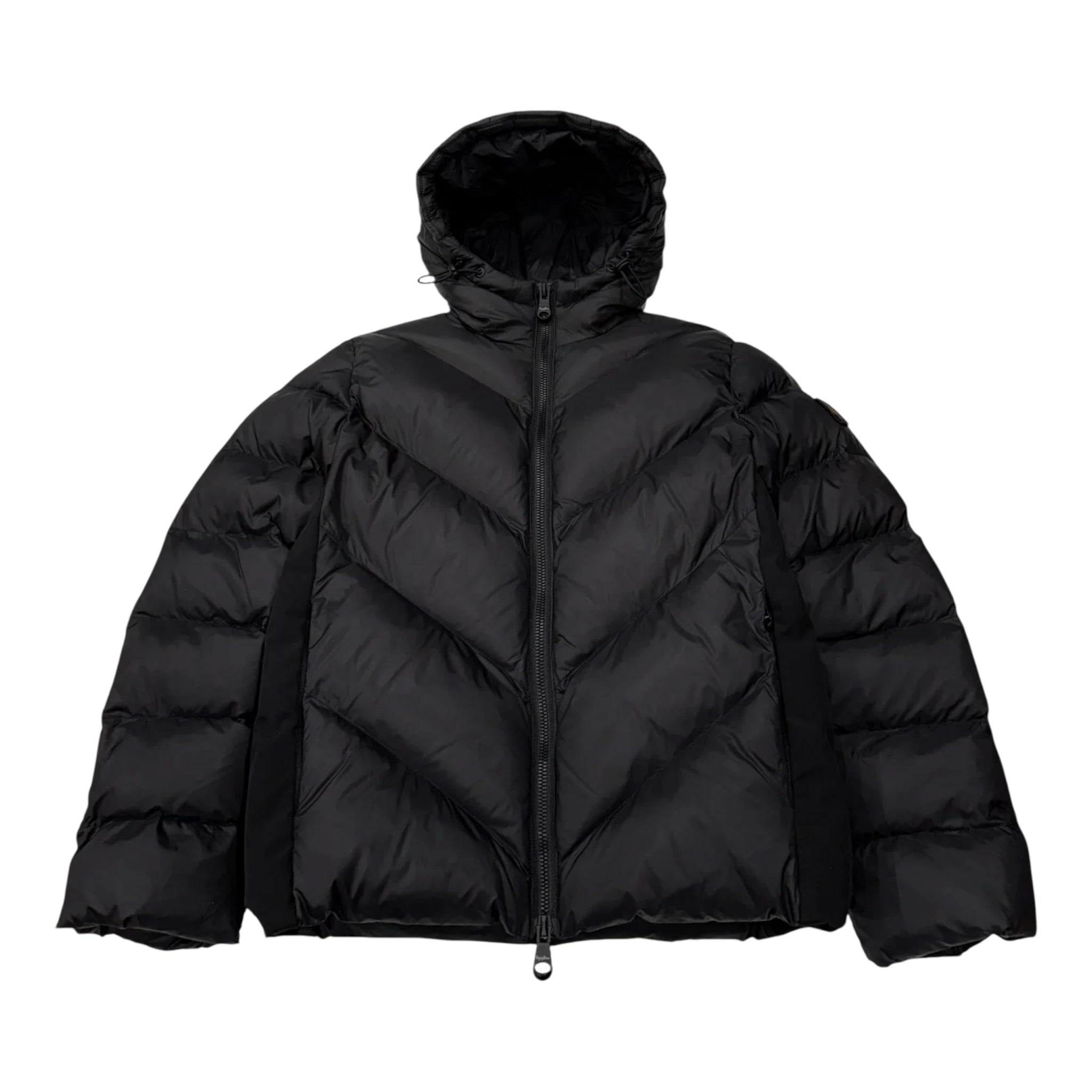 Refrigiwear Giubbino tinta unita con Cappuccio Nero per Bambina RG1408W25 NERO REFRIGIWEAR 