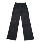Refrigiwear Jeans tinta unita Modello Palazzo Nero per Bambina RG1415W25XX NERO REFRIGIWEAR 