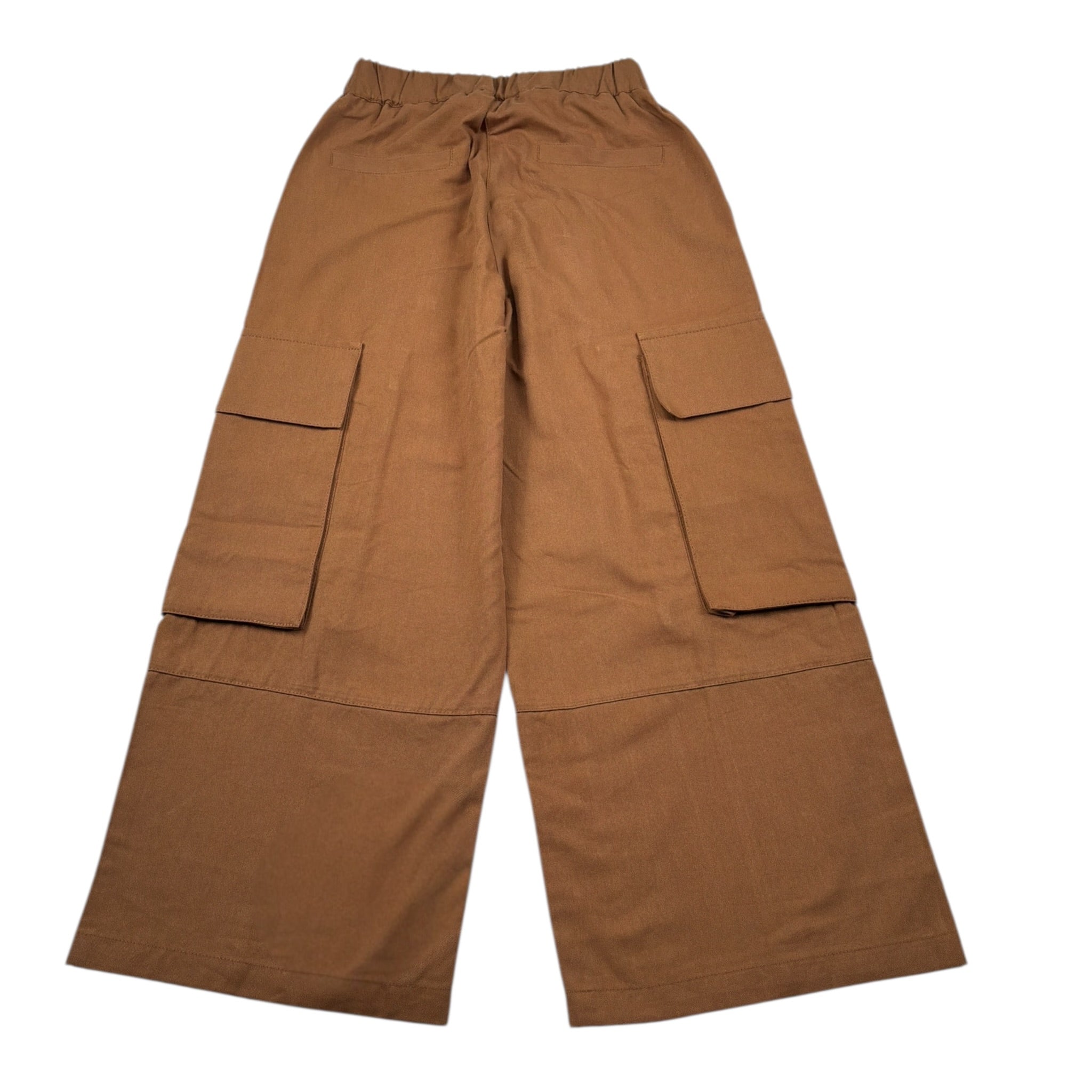 Refrigiwear Pantalone Modello Palazzo tinta unita Biscotto per Bambina RG1453W25 BISCOTTO REFRIGIWEAR 