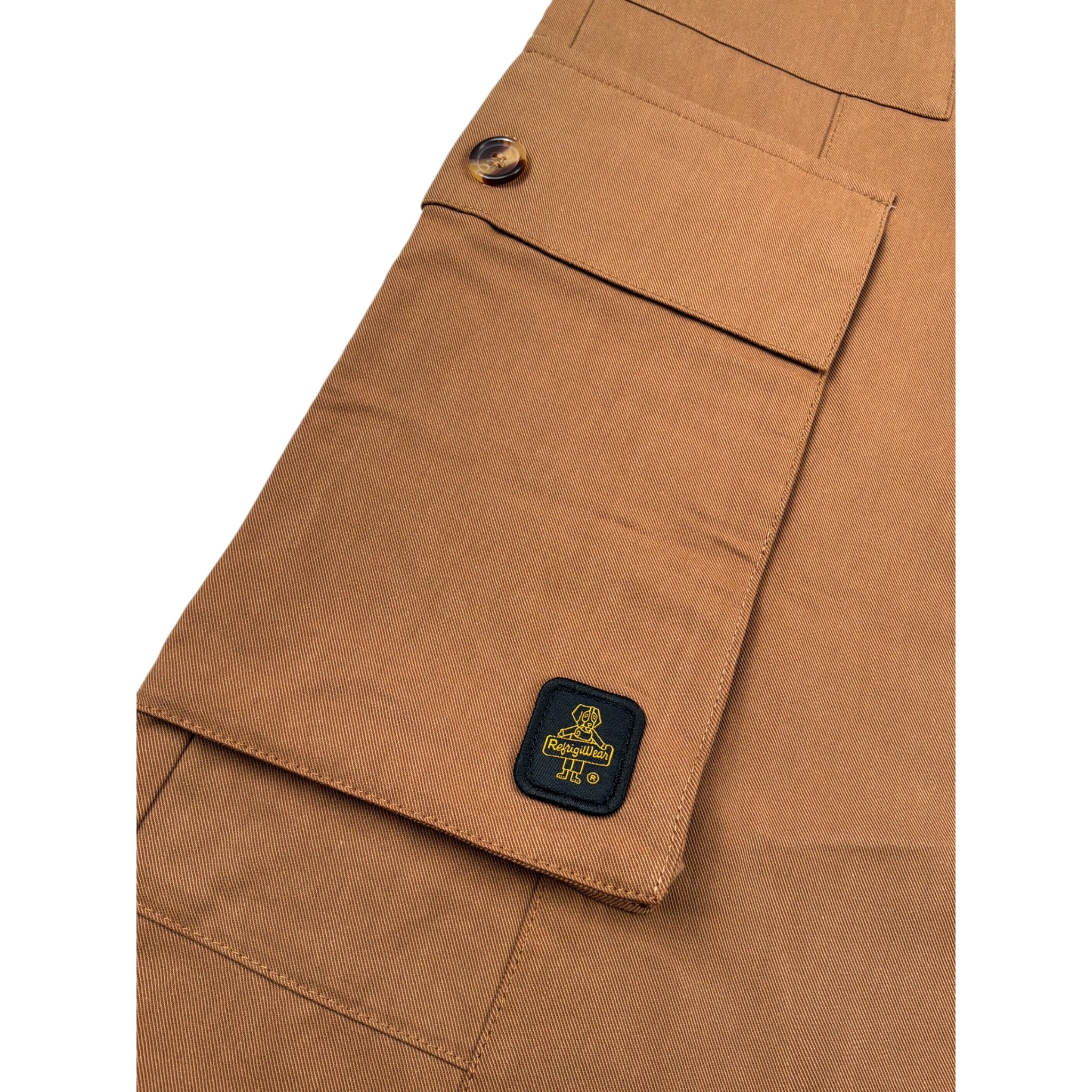 Refrigiwear Pantalone Modello Palazzo tinta unita Biscotto per Bambina RG1453W25 BISCOTTO REFRIGIWEAR 