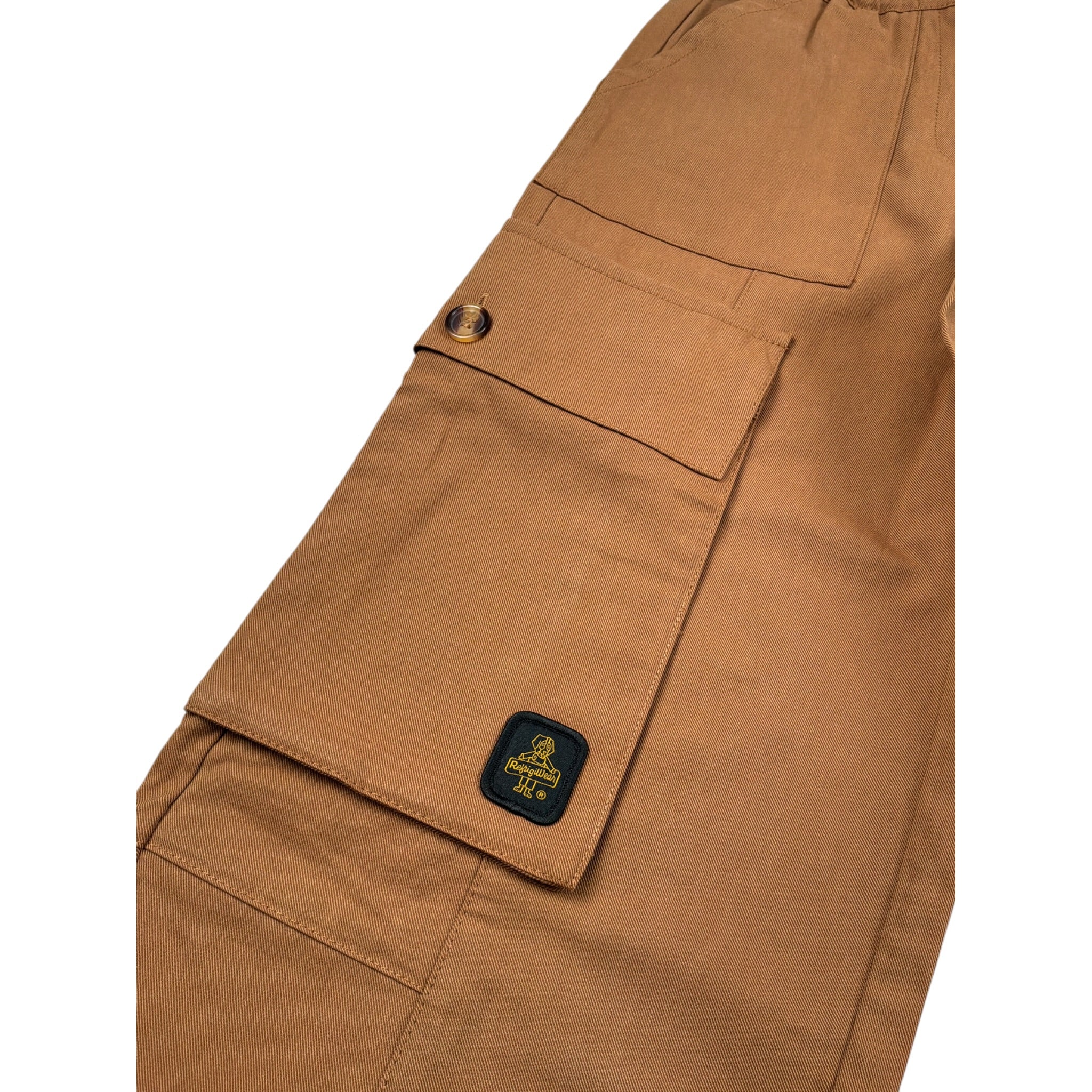 Refrigiwear Pantalone Modello Palazzo tinta unita Cammello per Bambina RG1453W25X CAMMELLO REFRIGIWEAR 