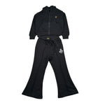 Refrigiwear Completo 2 Pezzi Felpa-Pantalone tinta unita Nero per Neonata RG1480W25 NERO REFRIGIWEAR 