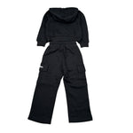 Refrigiwear Completo 2 Pezzi Felpa-Pantalone tinta unita Nero per Neonata RG1481W25NX NERO REFRIGIWEAR 