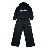 Refrigiwear Completo 2 Pezzi Felpa-Pantalone tinta unita Nero per Bambina RG1481W25X NERO REFRIGIWEAR 