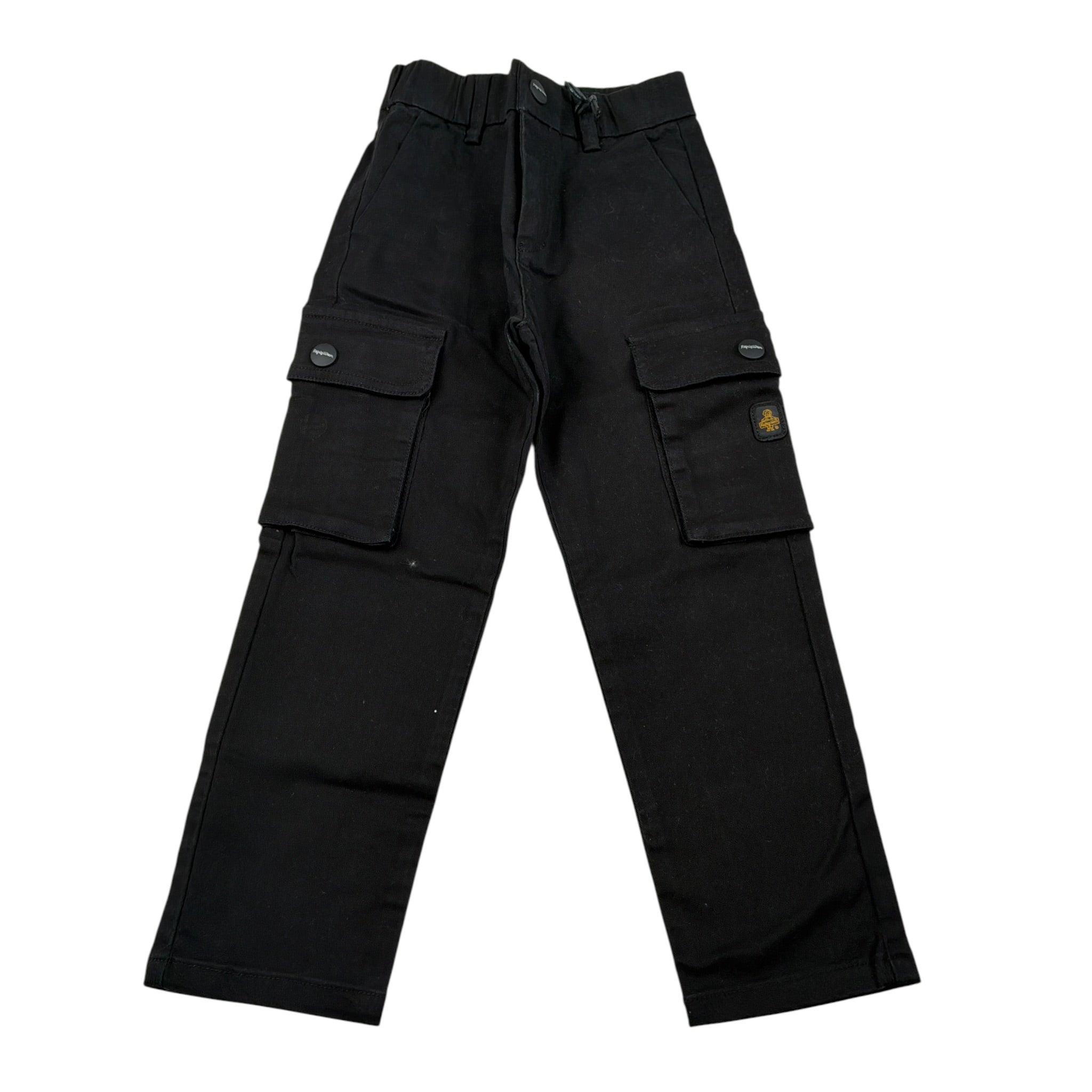 Refrigiwear Pantalone tinta unita con Elastico In Vita Nero per Neonato RN1204W25 NERO REFRIGIWEAR 